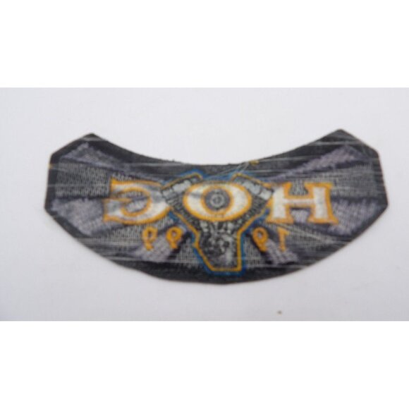 Harley Davidson Patch "HOG 1999 " w. Engine Curved  5¼"x2½" HOG Patch Iron on - Picture 4 of 4